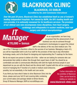 Blackrock Clinic Recruit